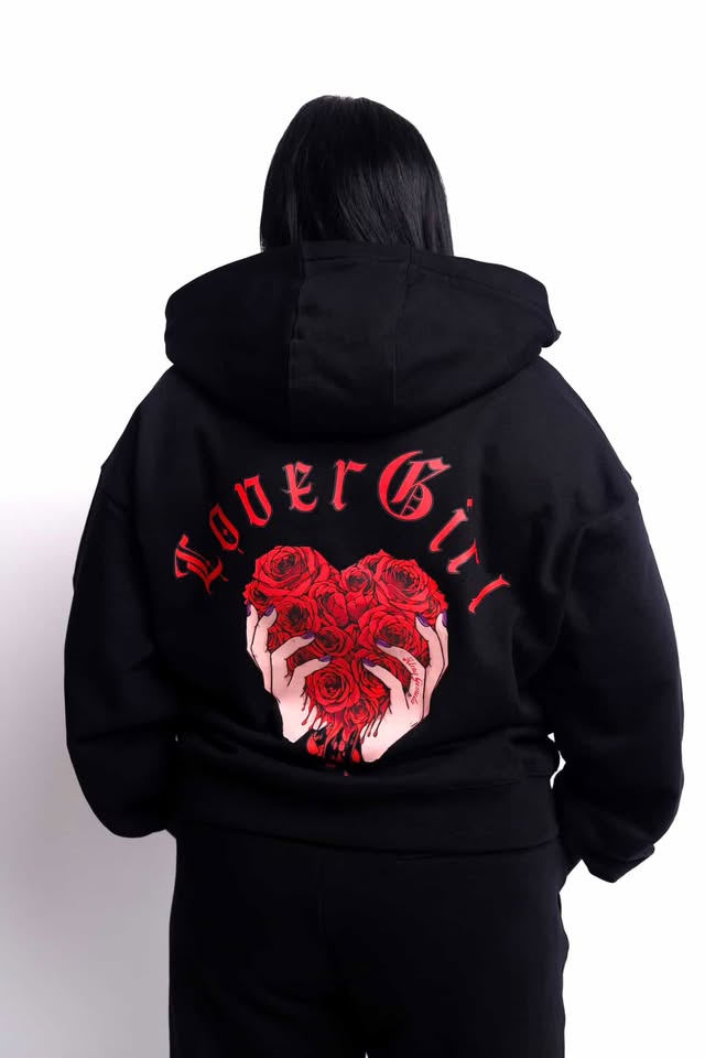 Lover Girl Zipped Hoodie