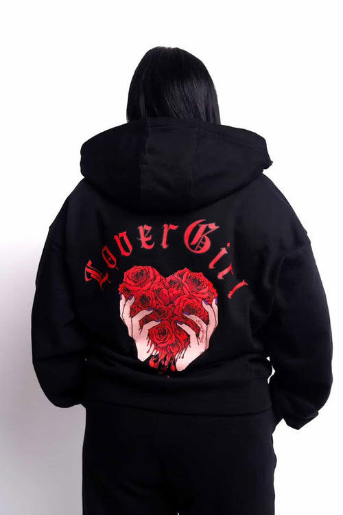 Lover Girl Zipped Hoodie